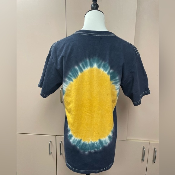 Sublime t-shirt tie dye size small blue yellow band tee women’s colorful - Picture 3 of 4